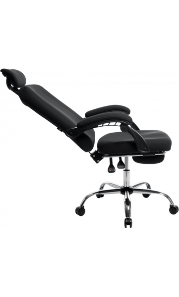 Офісне крісло для керівника GT Racer X-8003 fabric black 1003058 фото