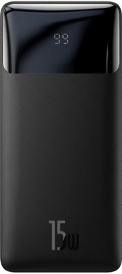 Універсальна мобільна батарея Baseus Bipow Digital Display 15W 20000mAh Black (PPDML-J01)