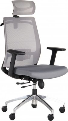 Офісне крісло для персоналу AMF Install Black Alum grey/grey (545745)