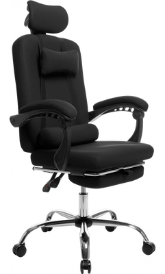 Офисное кресло для руководителя GT Racer X-8003 fabric black 1003058 фото