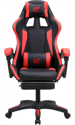 Комп'ютерне крісло для геймера GT Racer X-2323 Black/Red