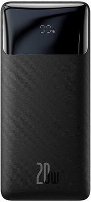 Універсальна мобільна батарея Baseus Bipow Digital Display 20W 20000mAh Black (PPDML-M01)