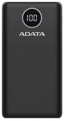 Универсальная мобильная батарея ADATA P20000QCD 20000mAh Black 1007843 фото