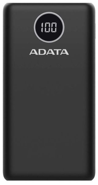 Универсальная мобильная батарея ADATA P20000QCD 20000mAh Black 1007843 фото