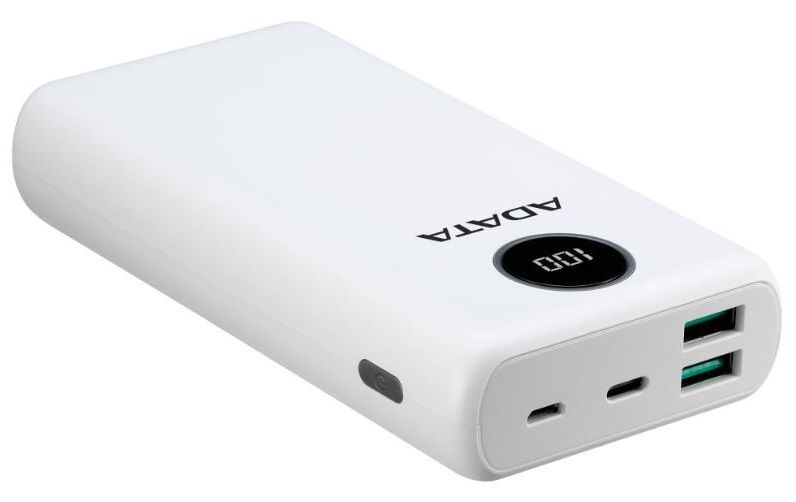 Универсальная мобильная батарея ADATA P20000QCD 20000mAh White 1007844 фото