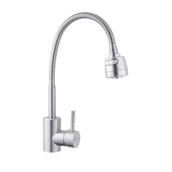 Смеситель для кухни с гибким изливом Agua Acero-INOX035-2 1010447 фото