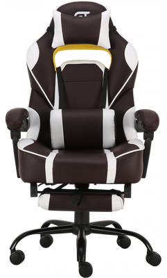 Крісло GT Racer X-2748 Dark Brown/White