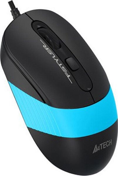 Миша A4Tech FM10 Black/Blue USB 1006300 фото